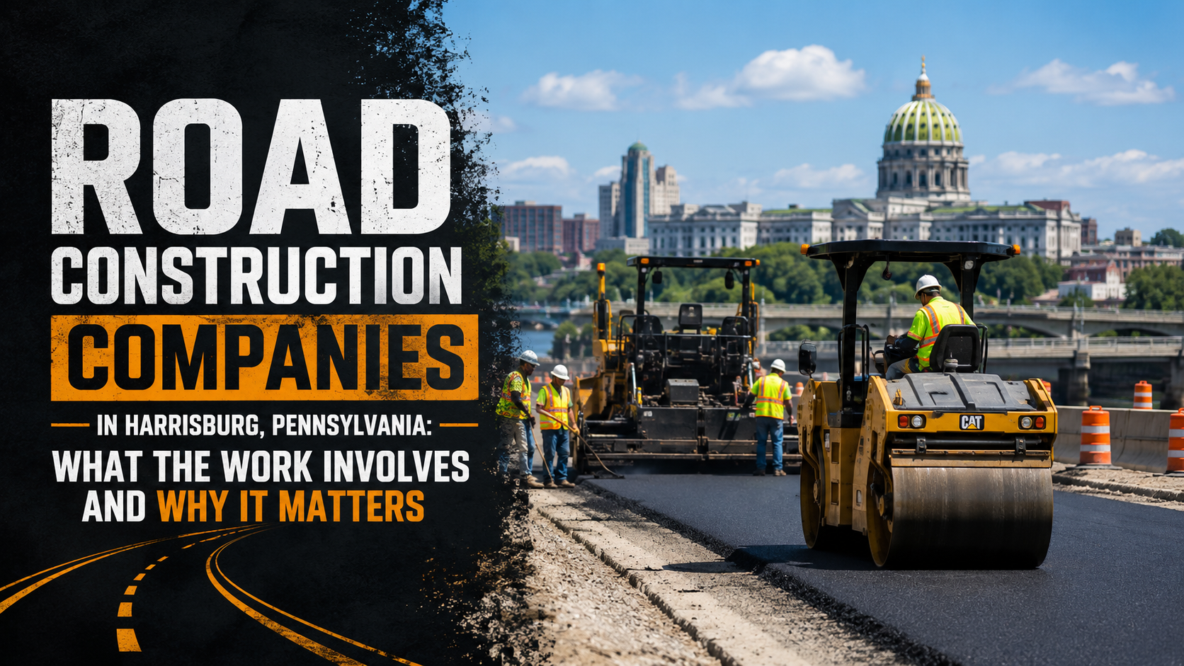 Road Construction Companies in Harrisburg, Pennsylvania: What the Work Involves and Why It Matters